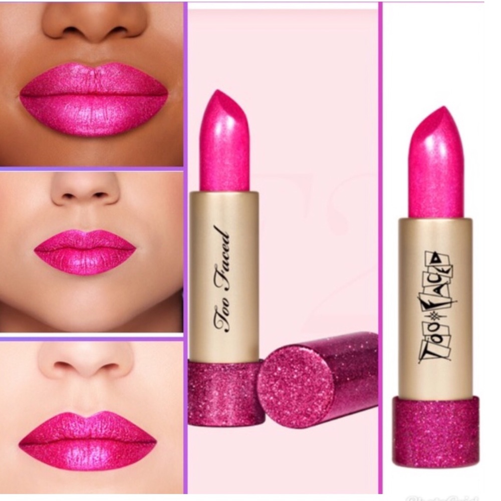 Too Faced Metallic Sparkle Lipstick ๐ - Picture 4 of 6